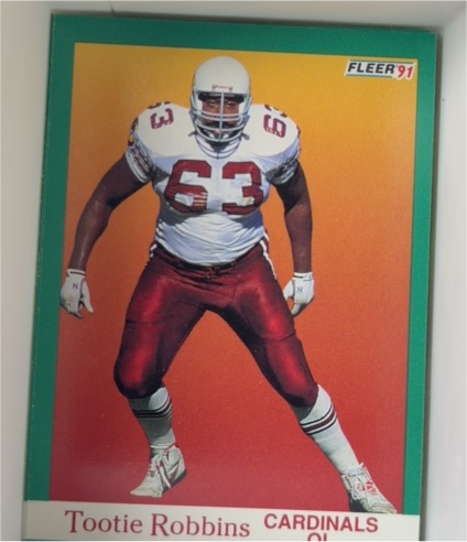 1991 Fleer #346 Tootie Robbins — front