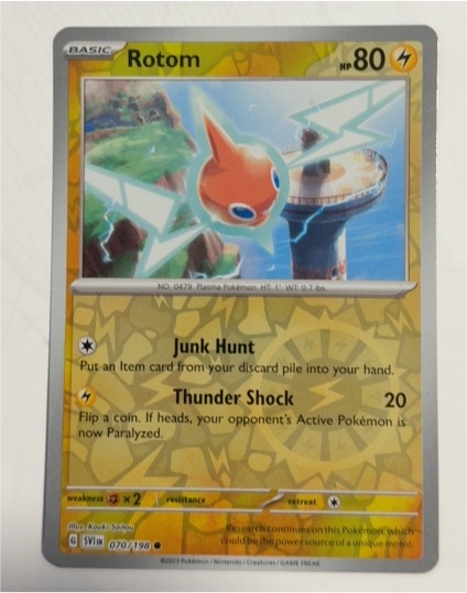 2023 Pokémon SV01 Scarlet & Violet #070 Rotom — front