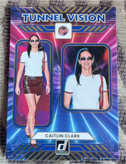 2025 Panini Donruss WNBA Tunnel Vision #1 Caitlin Clark — front