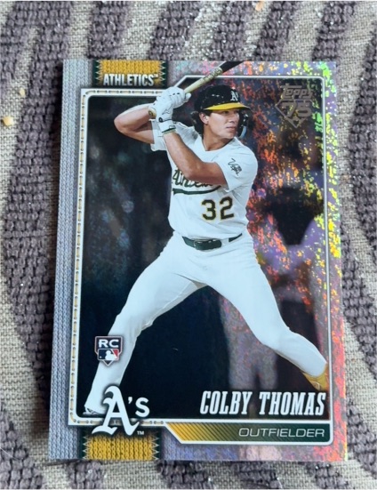 2026 Topps Series 1 #213 Colby Thomas — front
