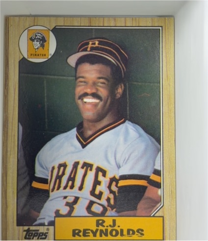 1987 Topps #109 R.J. Reynolds — front