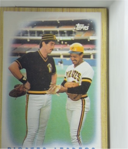 1987 Topps #131 Tony Pena, Sid Bream — front