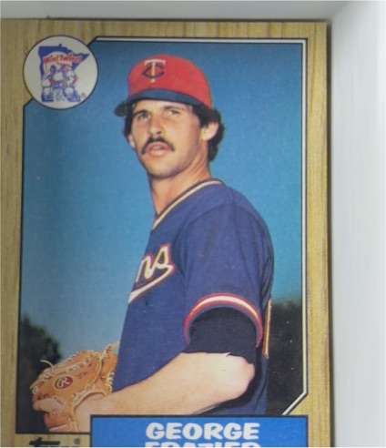 1987 Topps Tiffany #207 George Frazier — front