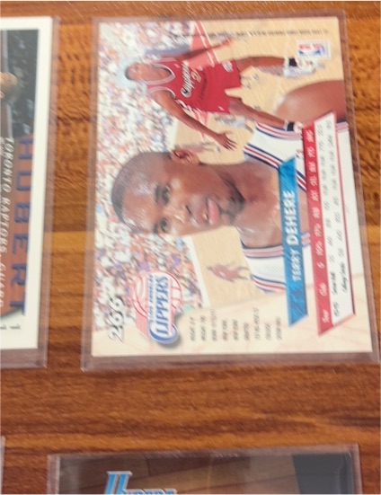 1993 Fleer #266 Terry Dehere — front
