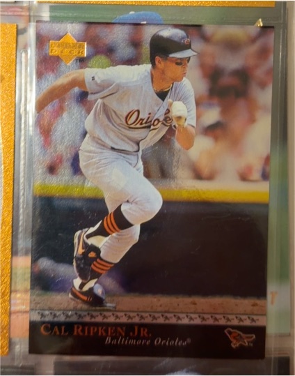 1996 Upper Deck #5 Cal Ripken Jr. Ripken Collection — front