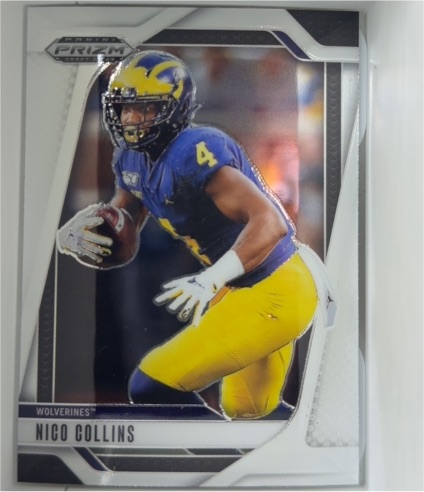 2025 Panini Prizm Draft Picks #182 Nico Collins — front