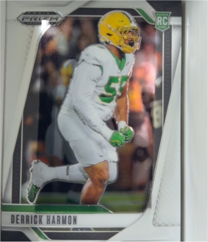 2025 Panini Prizm Draft Picks #96 Derrick Harmon — front
