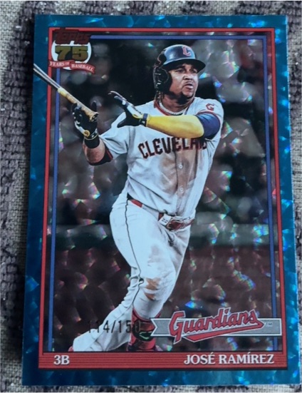 2026 Topps Series 1 #T91-69 José Ramírez — front