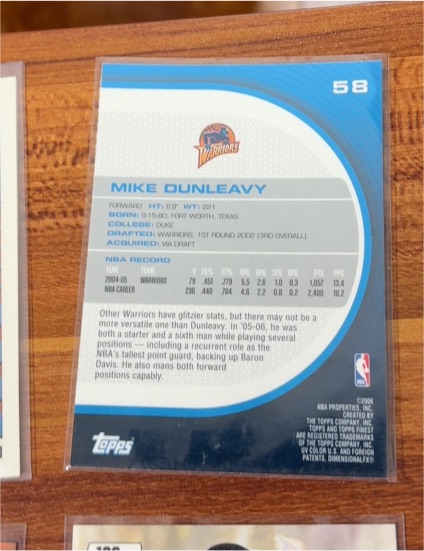 2004-05 Topps #58 Mike Dunleavy — front