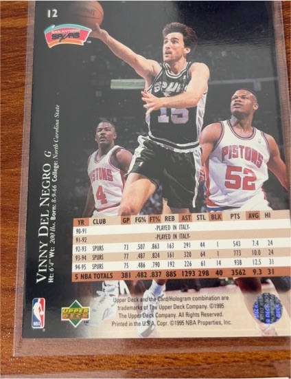 1992-93 Upper Deck #333 Vinny Del Negro — front