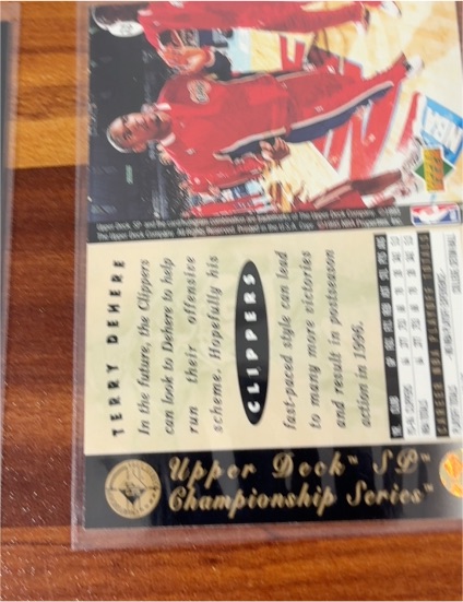 1993 Upper Deck #221 Terry Dehere — front