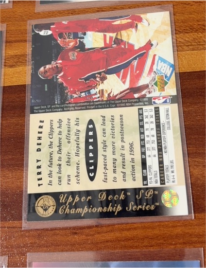 1993-94 Upper Deck #221 Terry Dehere — front