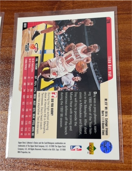 1997-98 Upper Deck Collector's Choice #276 Todd Day — front