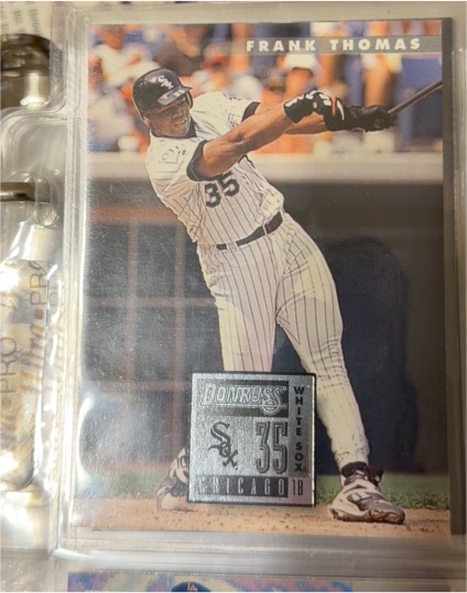 1996 Donruss #1 Frank Thomas — front