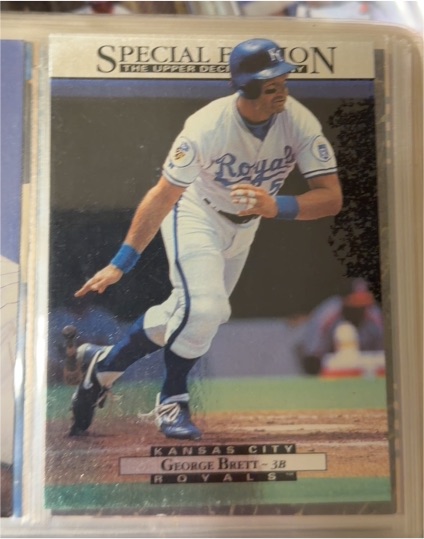 1995 Upper Deck Special Edition #190 George Brett — front