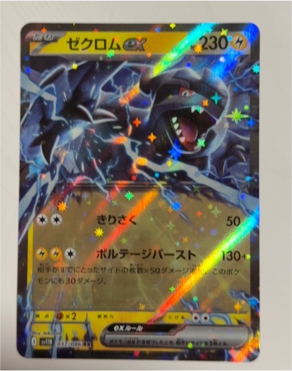 2025 Pokémon #051 Zekrom ex — front