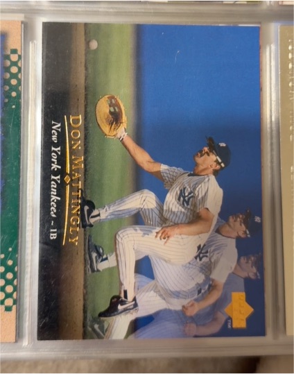 1995 Upper Deck #210 Don Mattingly — front
