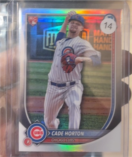 2025 Bowman Chrome #10 Cade Horton — front