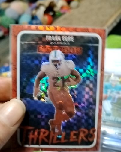 2025 Panini Rookies & Stars #8 Frank Gore Thrillers — front