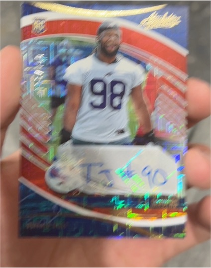 2025 Panini Absolute #180 T.J. Sanders — front