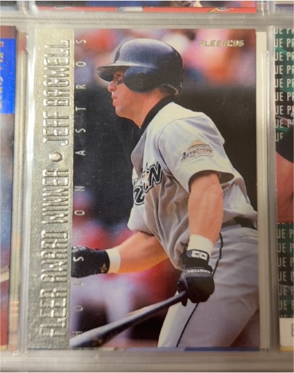 1995 Fleer Award Winner #2 Jeff Bagwell — front
