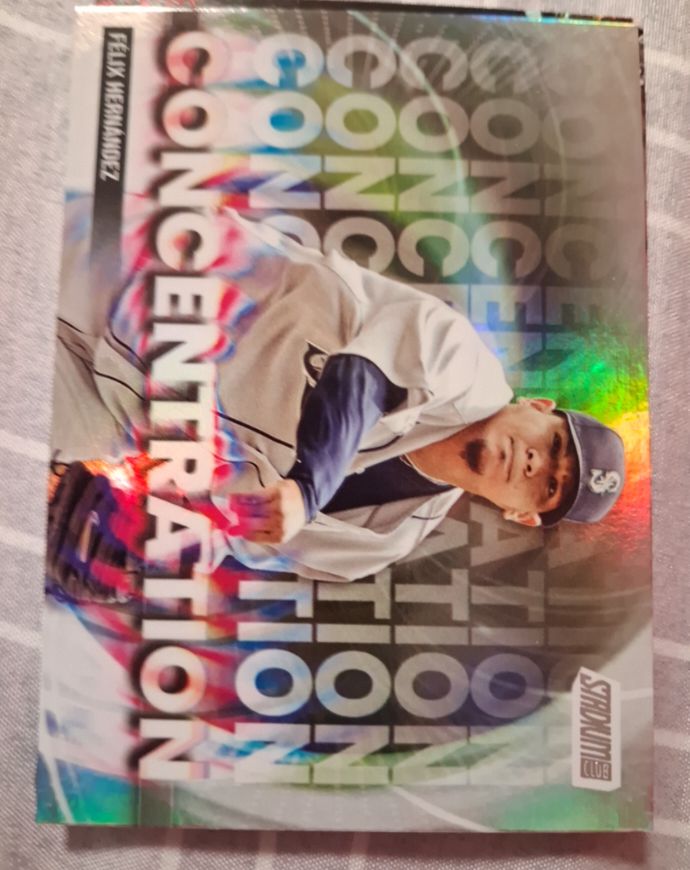 2025 Topps Stadium Club #C-20 Felix Hernandez Concentration Seattle Mariners — front