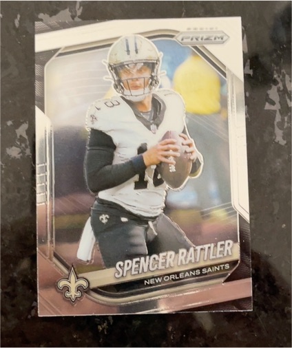 2025 Panini Prizm #186 Spencer Rattler — front