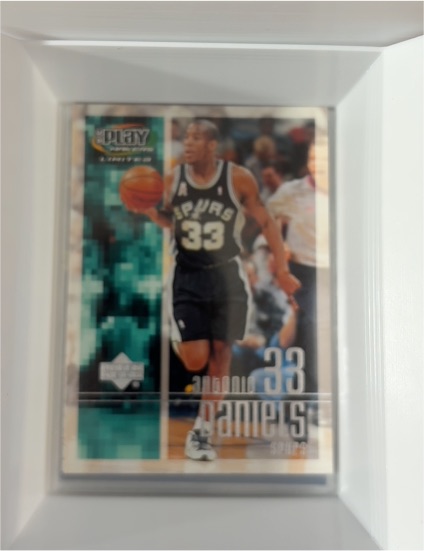 2001-02 Upper Deck Playmakers #78 Antonio Daniels — front