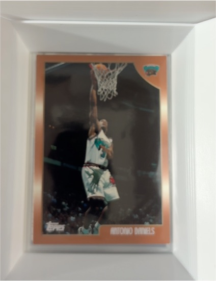 1998-99 Topps #33 Antonio Daniels — front
