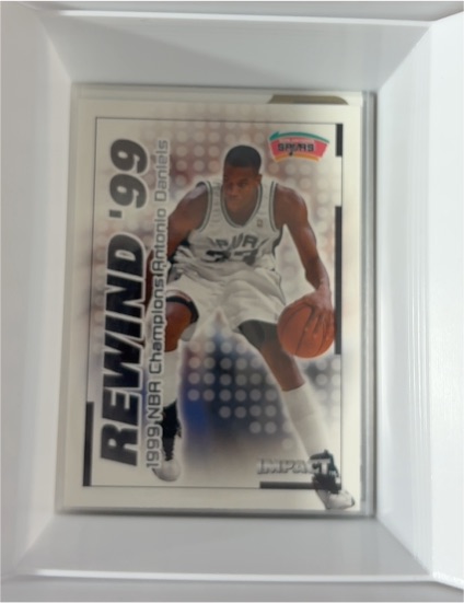 1999-00 Skybox Impact Rewind '99 #12RN Antonio Daniels — front