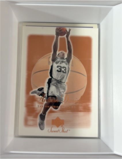 2002-03 Upper Deck Sweet Shot #74 Tim Duncan — front