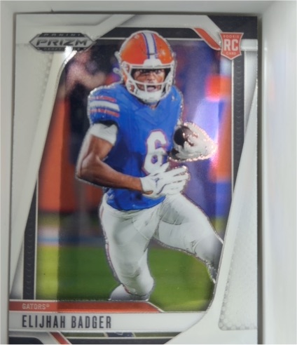 2025 Panini Prizm Draft Picks #25 Elijhah Badger — front