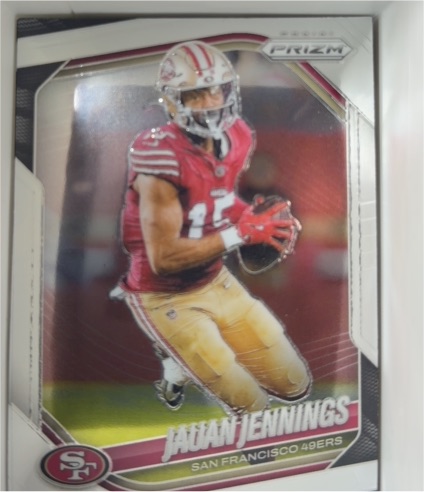 2025 Panini Prizm #258 Jauan Jennings — front