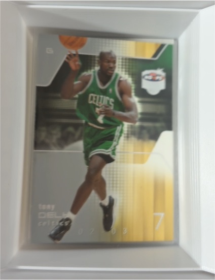2002-03 SP Authentic #7 Tony Delk — front