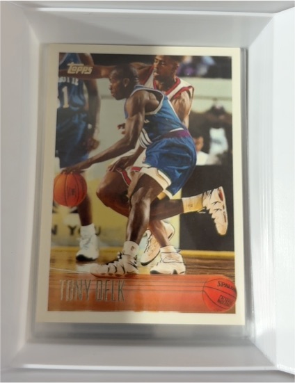 1996-97 Topps #155 Tony Delk Rookie — front