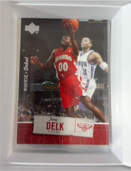 2005-06 Upper Deck Rookie Debut #1 Tony Delk — front
