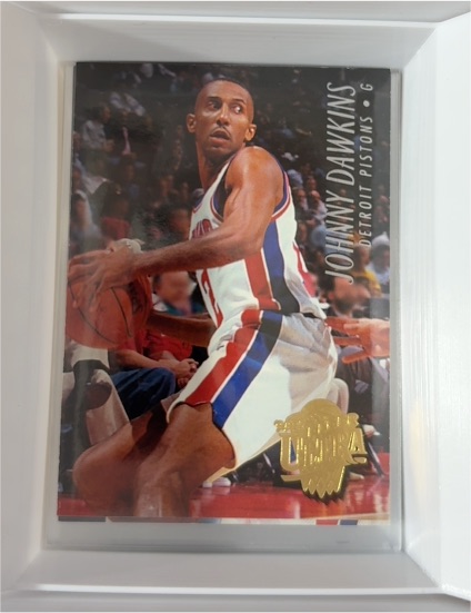 1994-95 Fleer Ultra #238 Johnny Dawkins Detroit Pistons — front