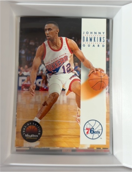 1993-94 SkyBox Premium #138 Johnny Dawkins — front
