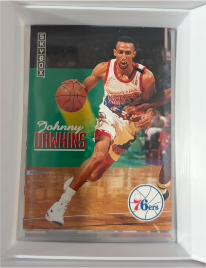 1992-93 SkyBox #181 Johnny Dawkins — front