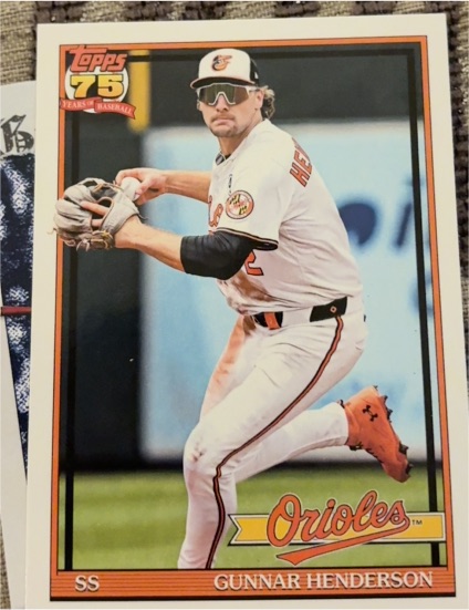2026 Topps Series 1 #T91-49 Gunnar Henderson — front