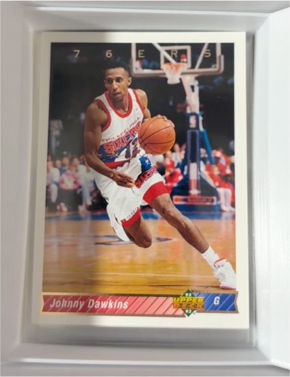 1992-93 Upper Deck #231 Johnny Dawkins — front