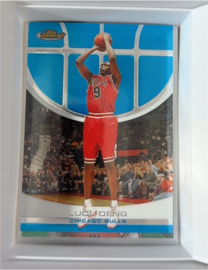 2005-06 Topps Finest #26 Luol Deng — front