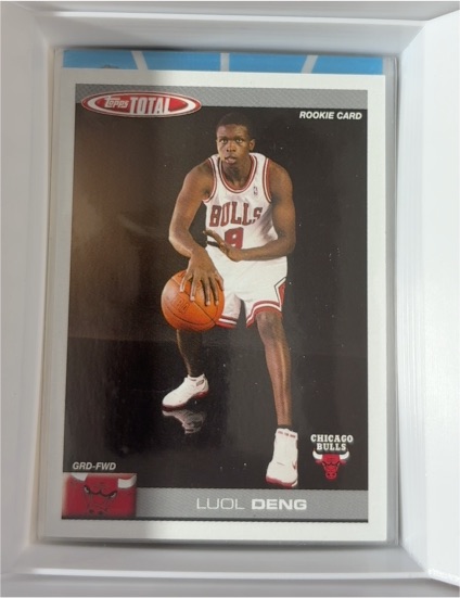 2004-05 Topps Total #318 Luol Deng — front