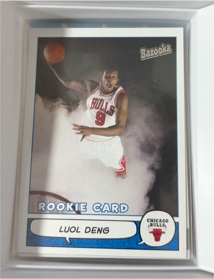 2004-05 Topps Bazooka #213 Luol Deng Rookie — front