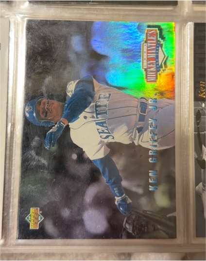 1994 Upper Deck Mickey Mantle's Long Shots #MM10 Ken Griffey Jr. — front