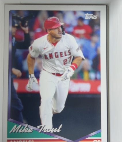 2024 Topps Archives #217 Mike Trout — front