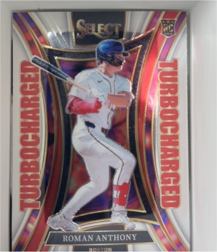 2025 Panini Select #13 Roman Anthony Turbocharged Rookie — front