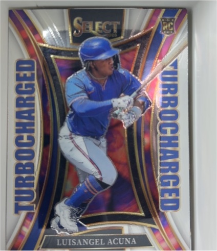2025 Panini Select #16 Luisangel Acuna Turbocharged — front
