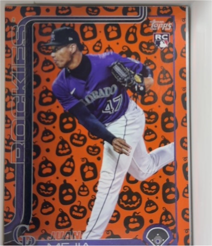 2025 Topps Update Series #US285 Juan Mejia — front