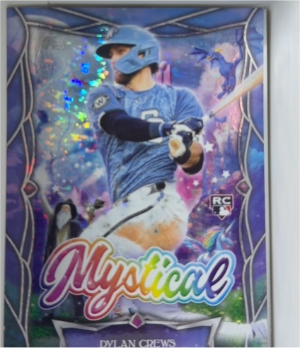 2025 Topps Update Series #MYS-20 Dylan Crews Mystical Rookie — front